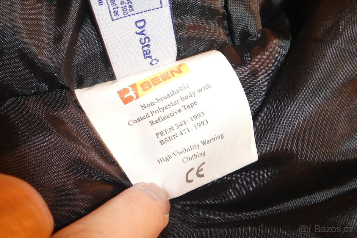 anglická pracovní bunda B-seen Constructor vel.XL - nová - 7
