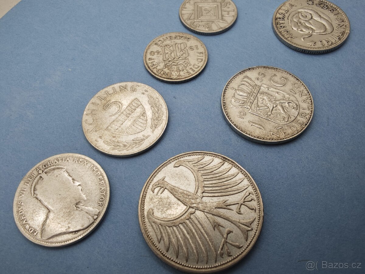 Staré stříbrné mince - 7