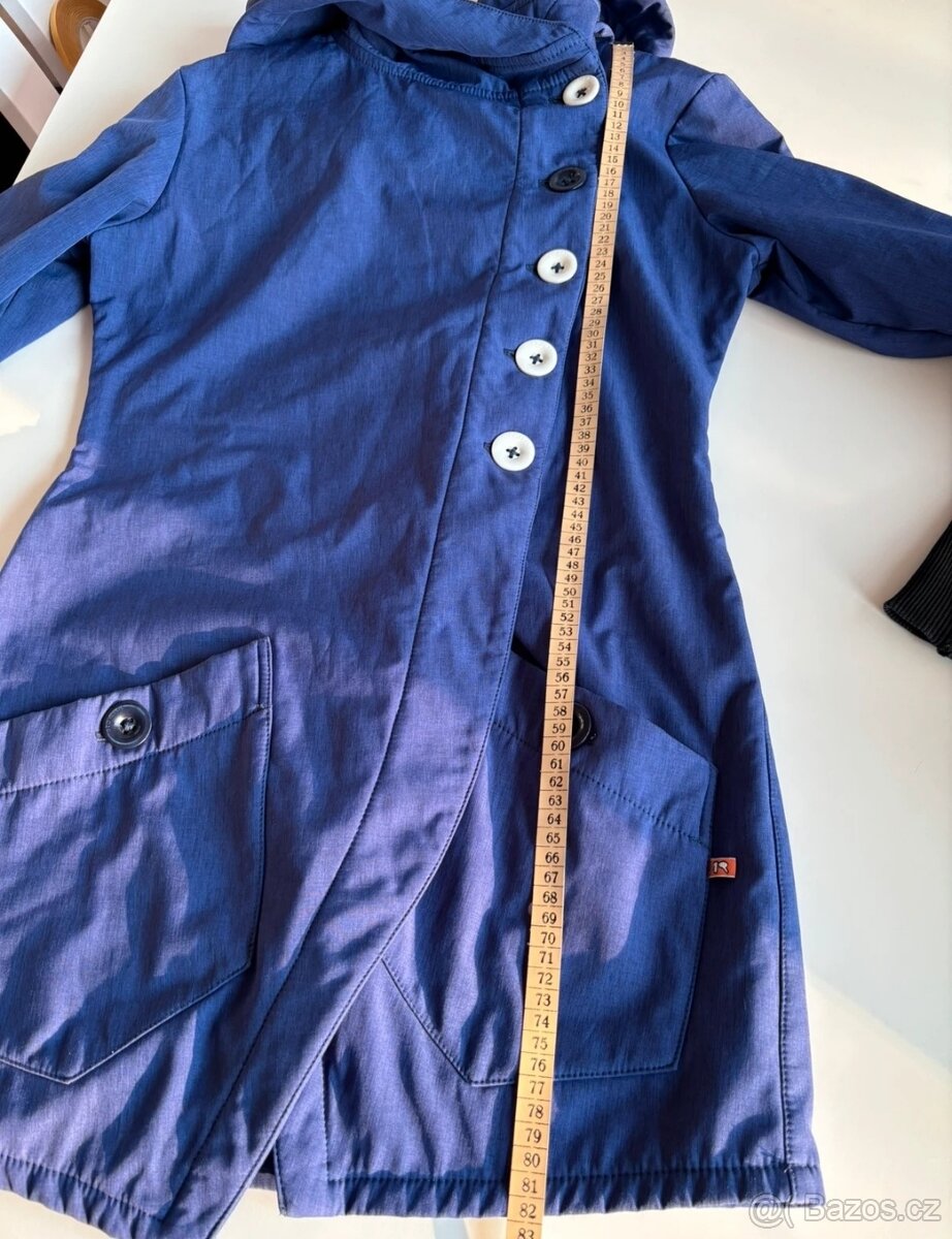 Fialový zateplený kabátek Atom Rat L - 7