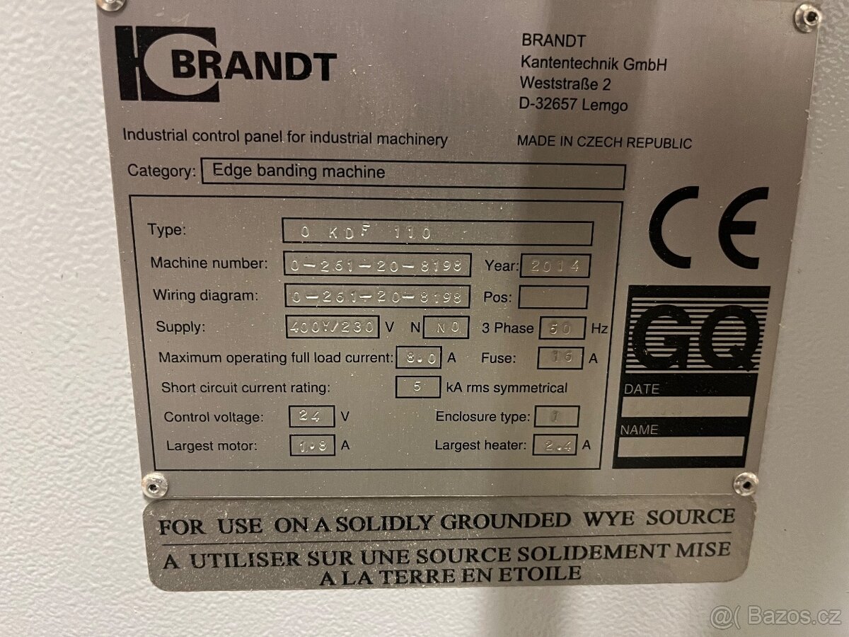 Olepovačka hran Brandt Ambition 1110F - KDF 110 - 7