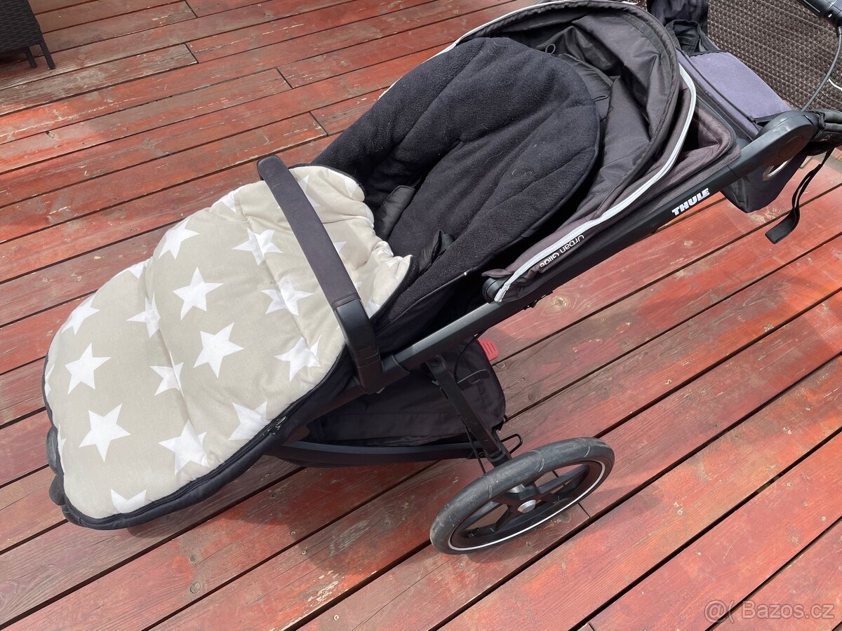 Thule Urban glide 2 black, korba + sport 2022 - 7