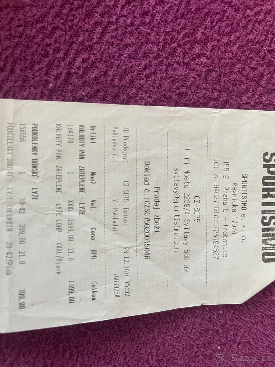 Lyžařské panské kalhoty - 7