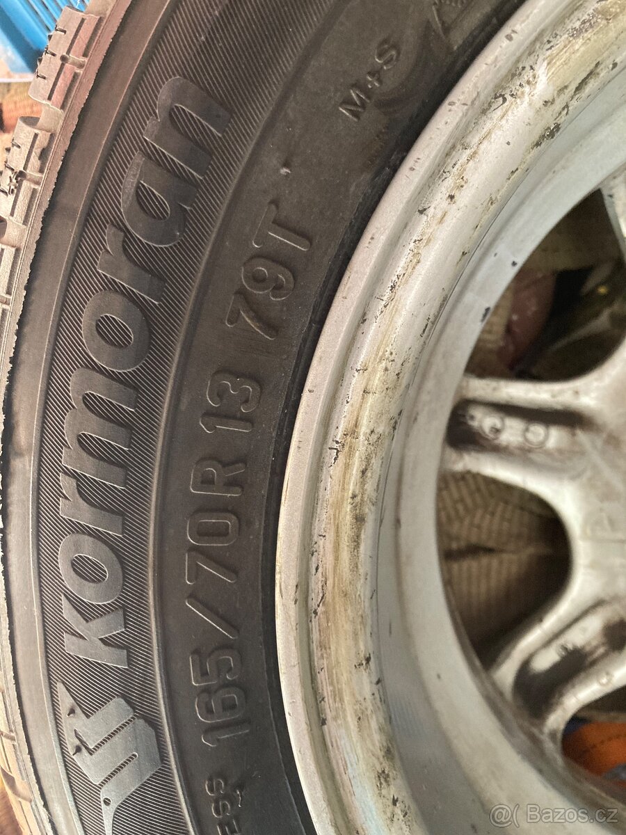 Prodám 5x Alu Bornet 13” 4x100 Felicia - 7