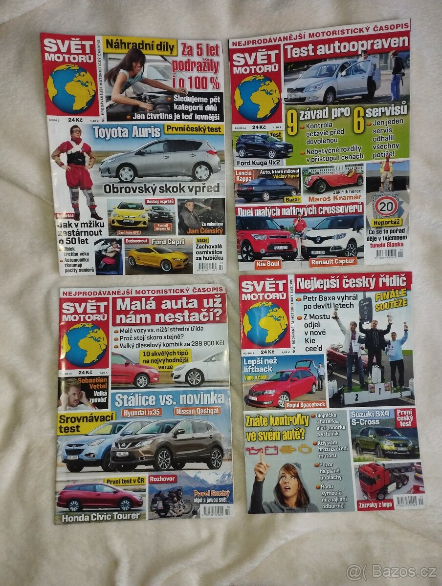 časopisy o autech - 7