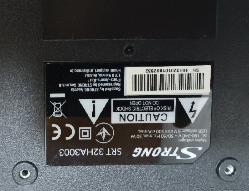 Funkční díly z televize Strong SRT32HA3003 Hyundai DLH32285 - 7