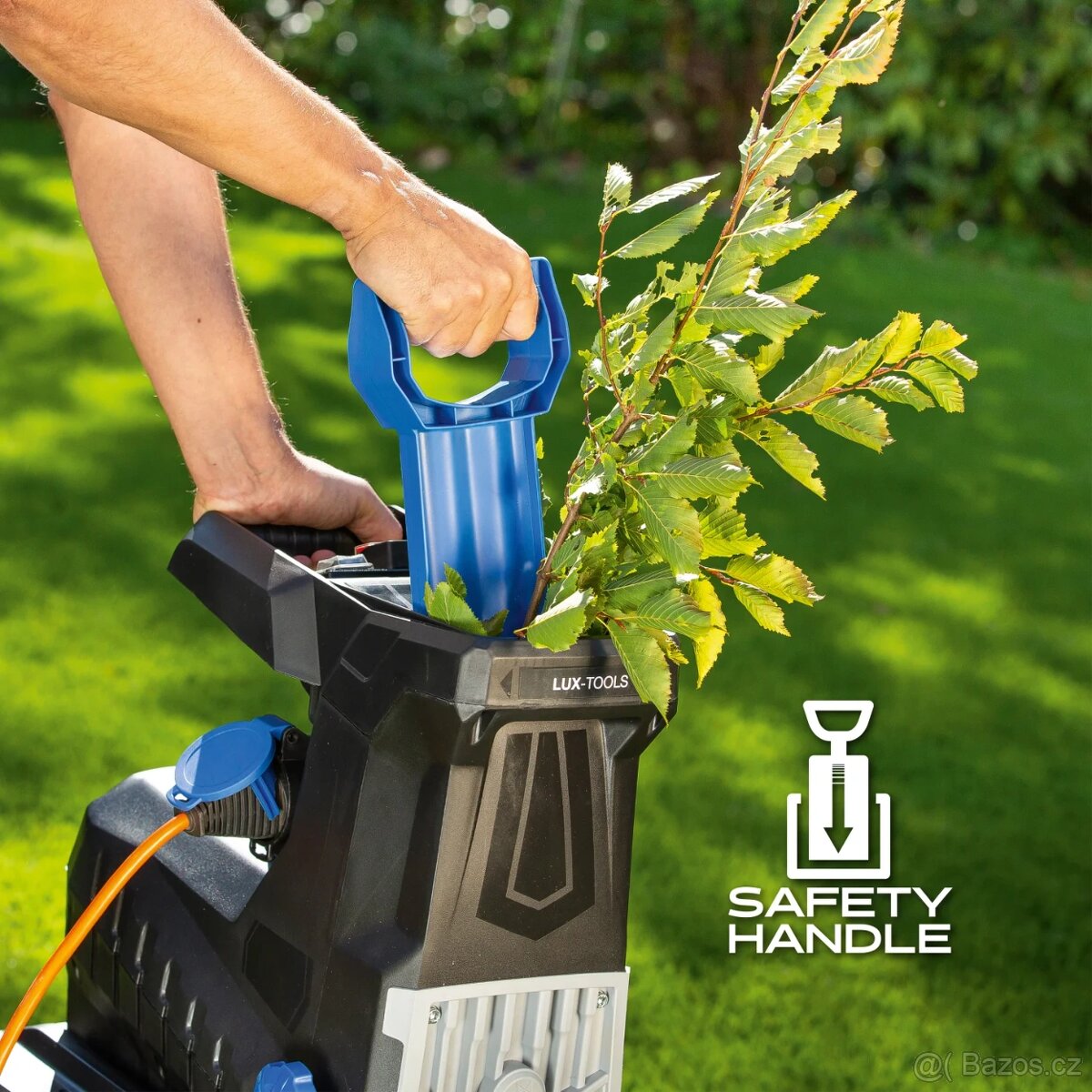 LUX Elektrický tichý válcový drtič E-LH-2800/45B, 2 800 W - 7