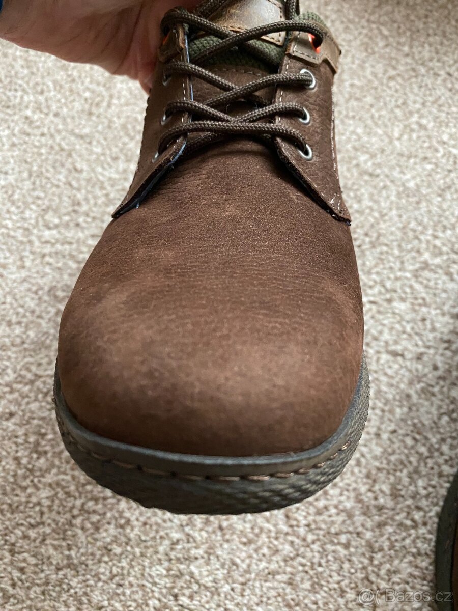 Nové pánské kožené podzimní/zimní boty Baťa - č. 42 - 7
