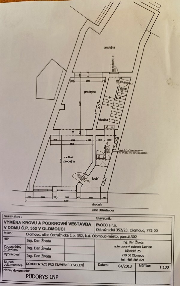 Pronájem obchodních prostor, centrum Olomouce - 7