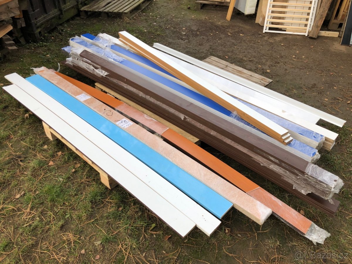 Lemovací lišty z dřevotřísky laminované - 7