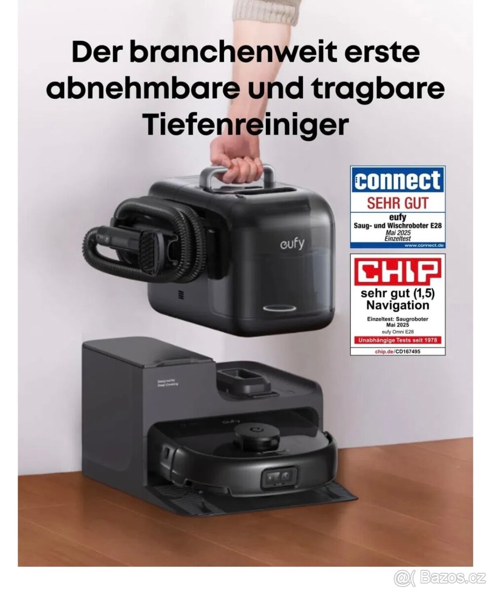 Robotický vysavač Anker eufy Omni E28 – černý - 7