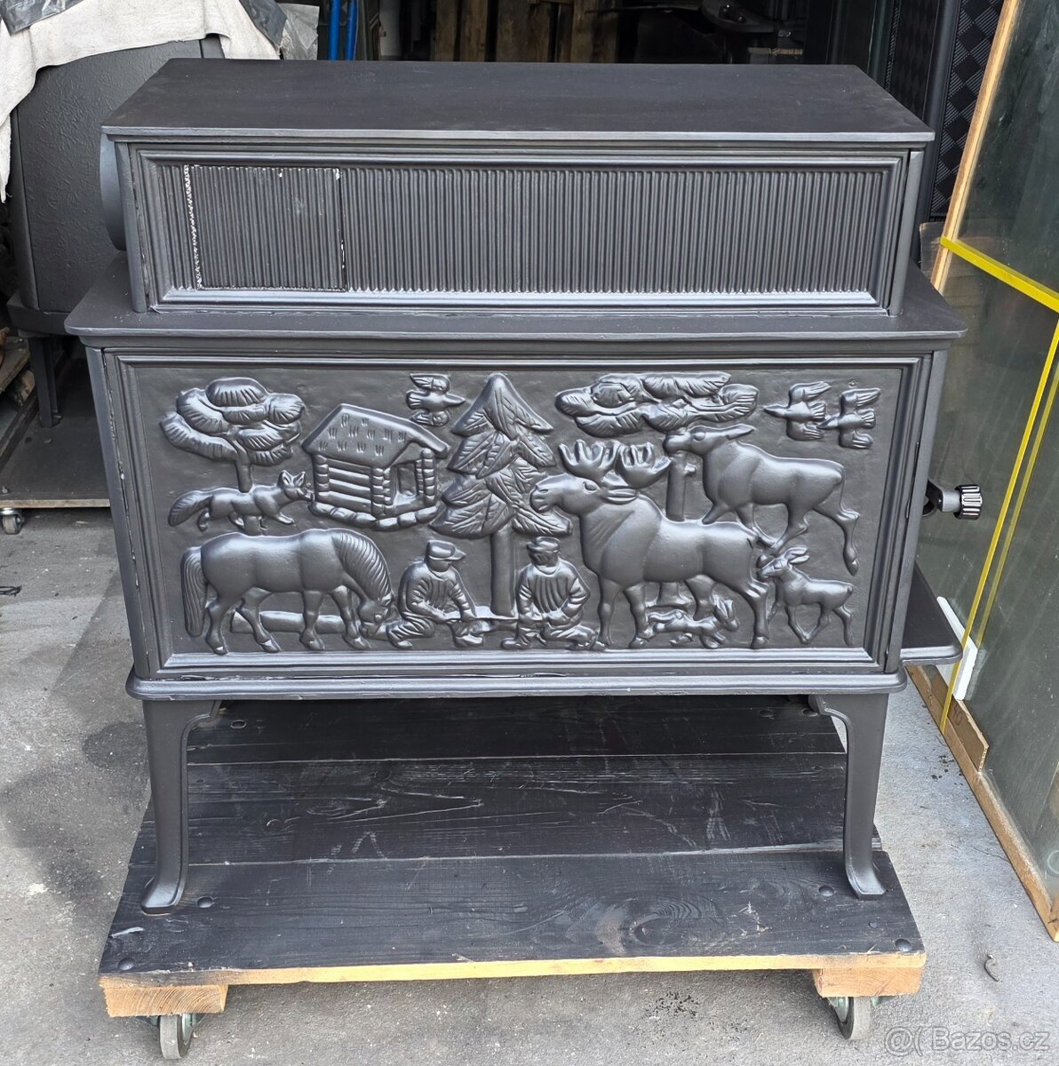 Litinová kamna Jotul F 118 N černý lak - 7