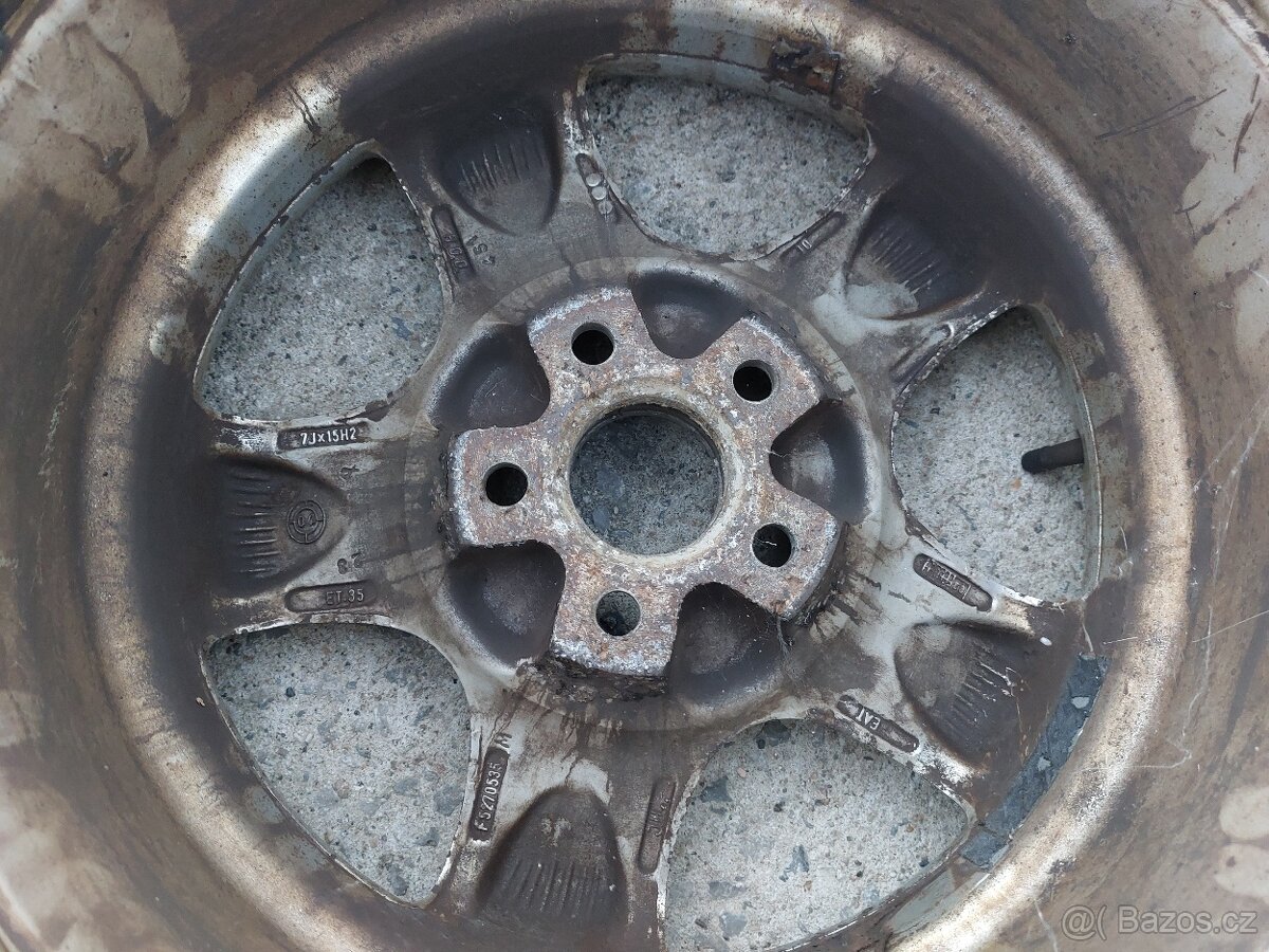ALU kola 7x15" 5x100.. Octavia, Fabia, Golf.. - 7