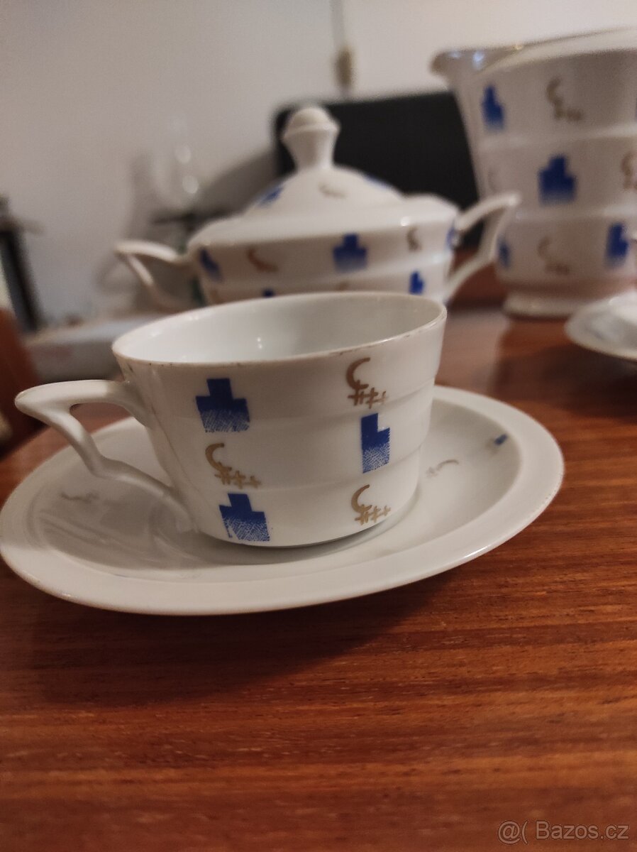 Starožitná čajová souprava - 7
