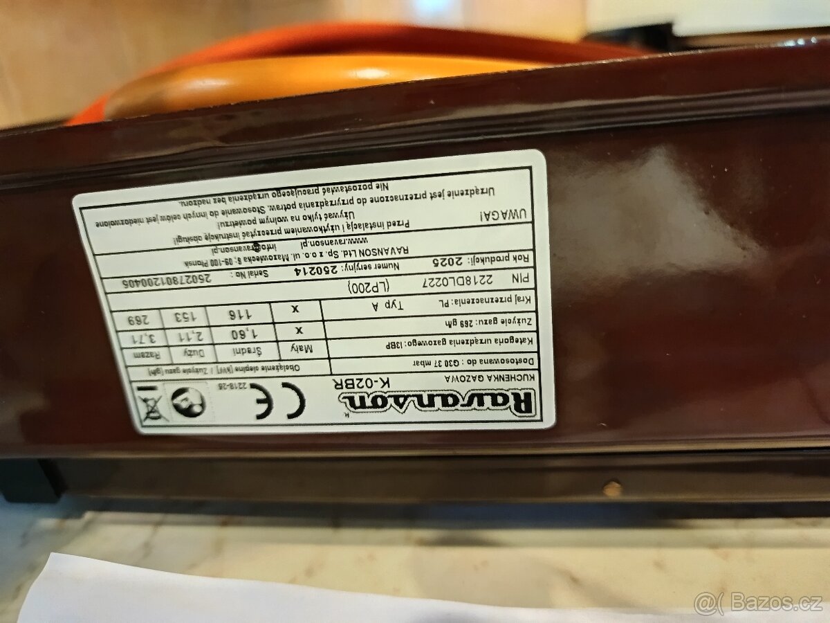 Ravanson K-02BR Dvouplotýnkový vařič NOVÝ - 7