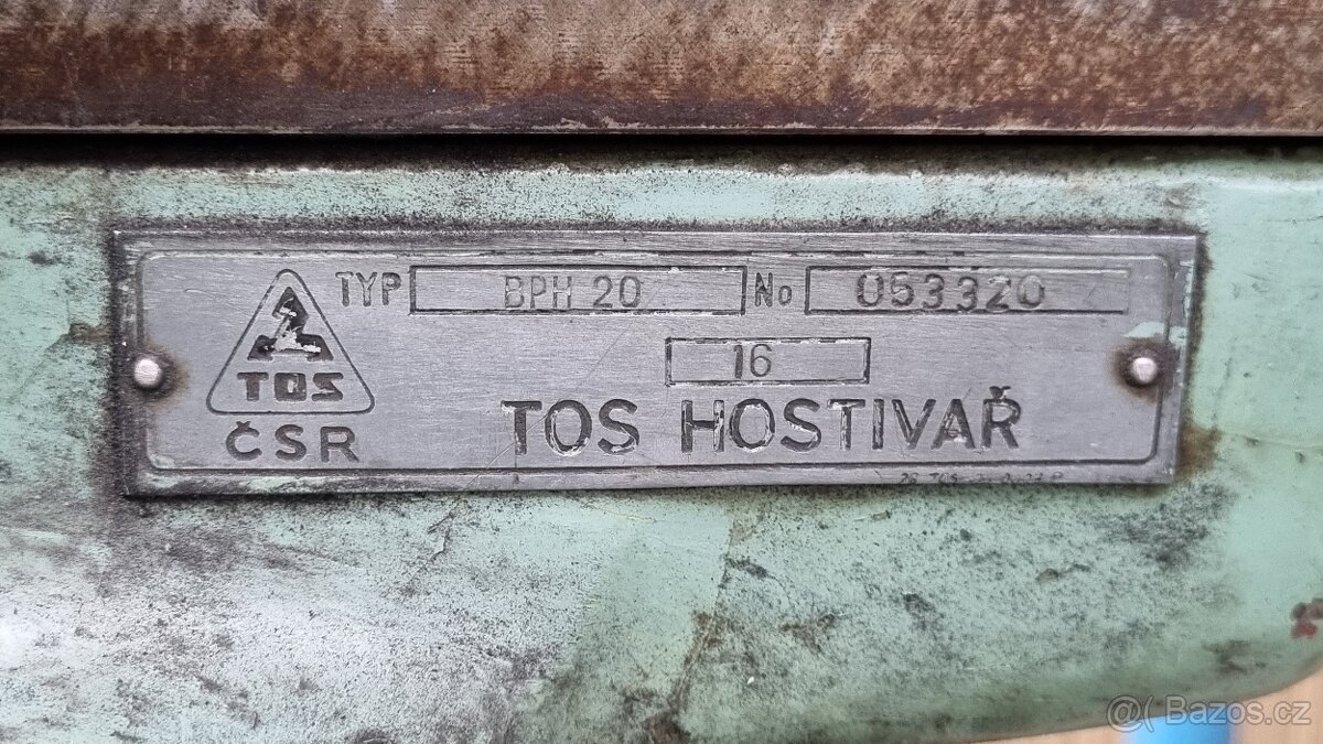 Bruska TOS BPH 20 - 7