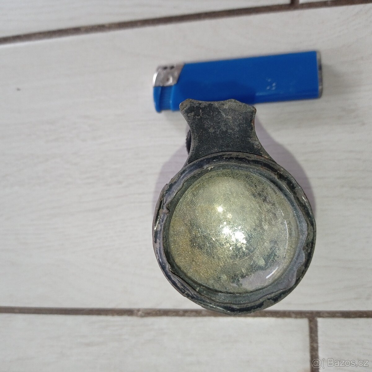 Starý dalokohled, kukátko mosaz - 7