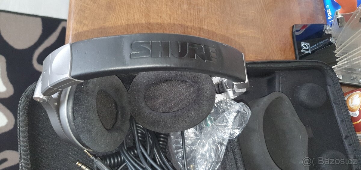 Prodám dynamický Americký sluchátka Shure 9400, super stav, - 7