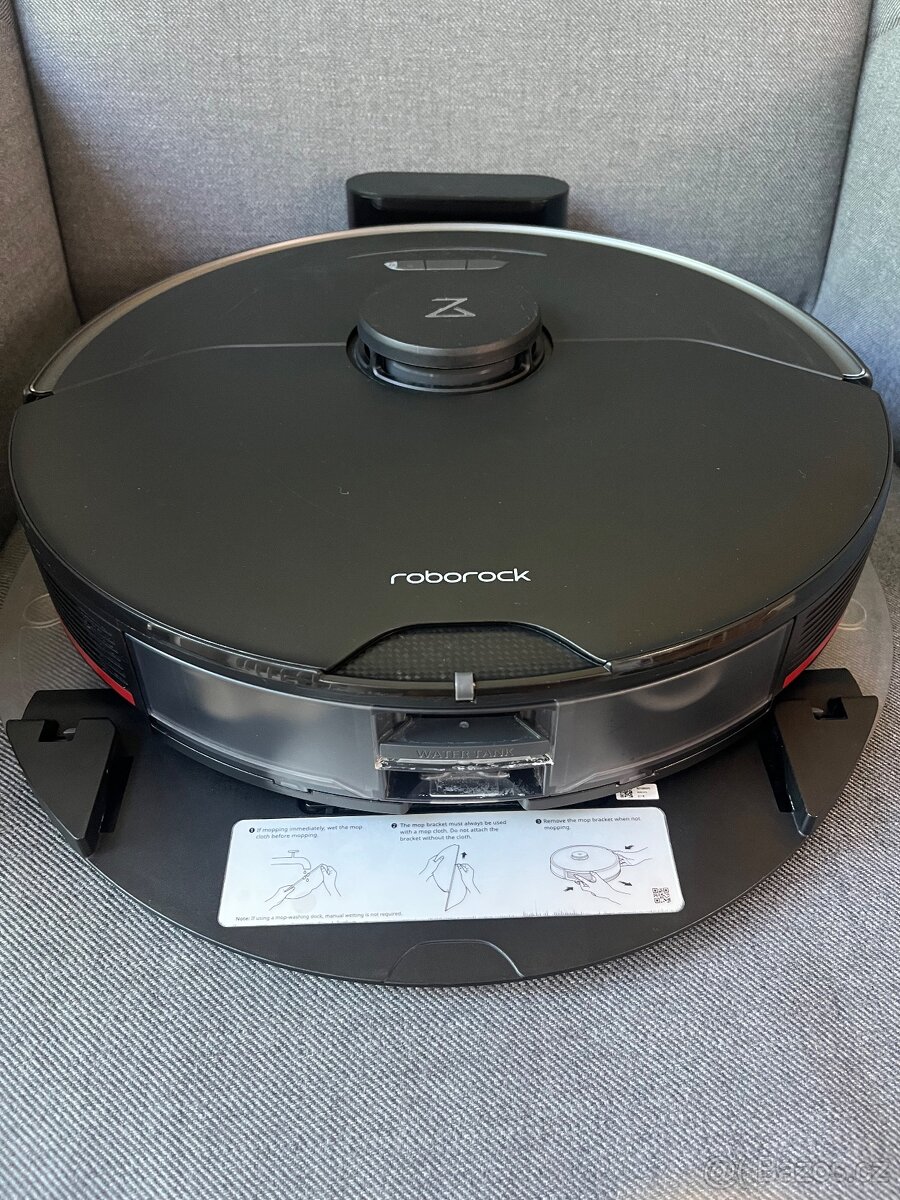 Robotický vysavač s mopem Roborock S7 MaxV černý s kamerou a - 7