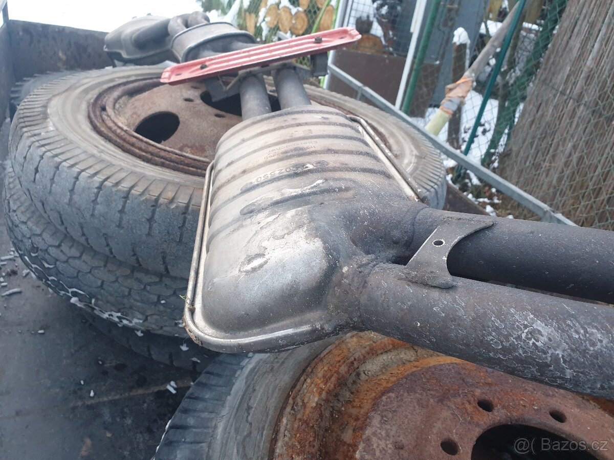 BMW e46 výfuk - touring - 7