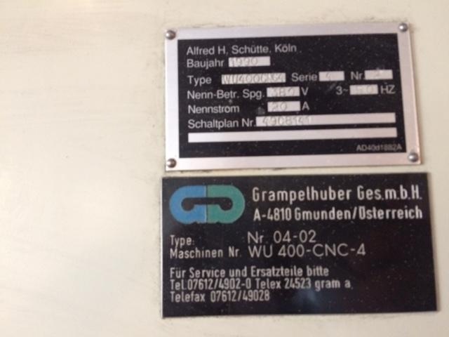 nástrojová bruska Schutte WU 400 CNC - 7