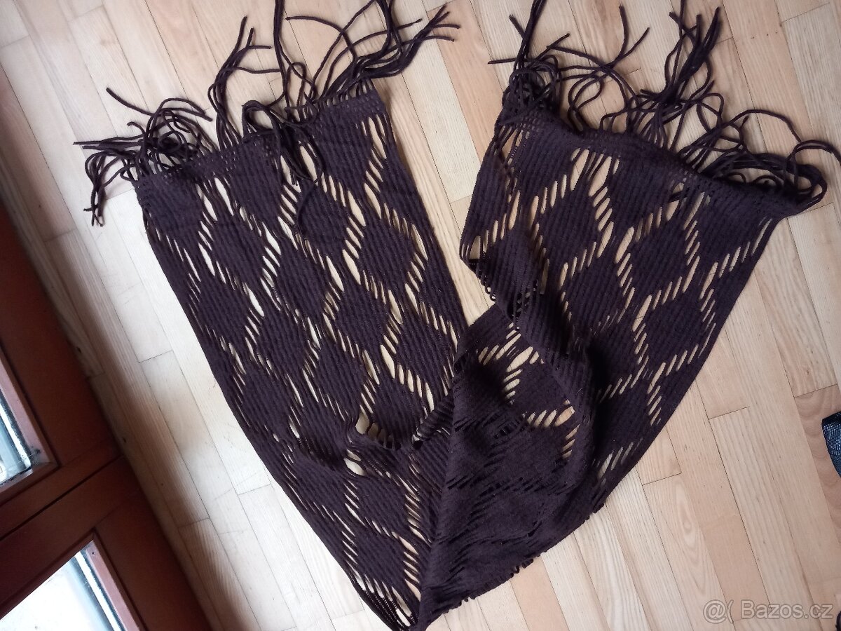 dámské čepice a šály - 7