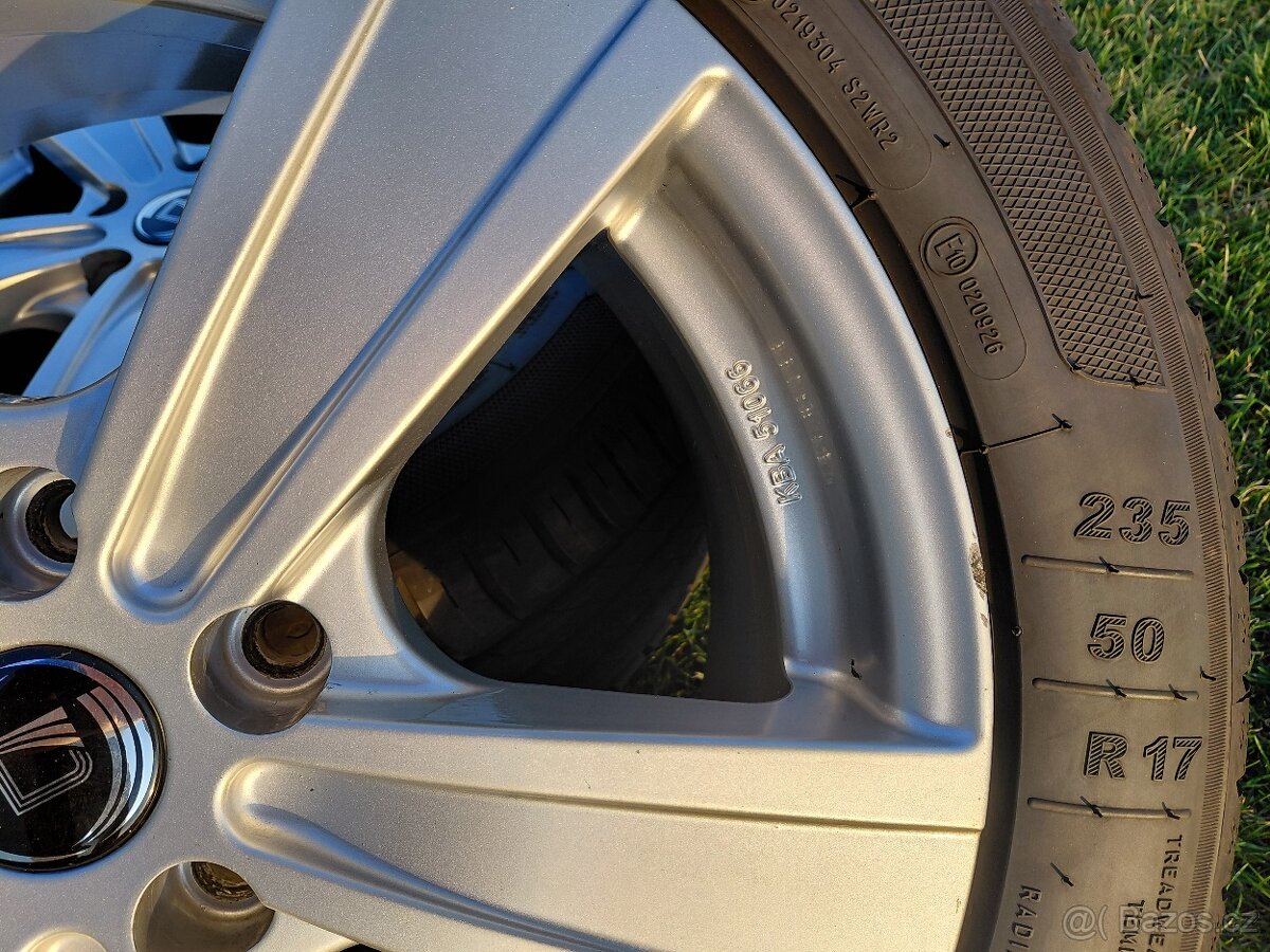 FORD ALU kola Diewe 5x108 R17, ET 50, 7,5J - 7