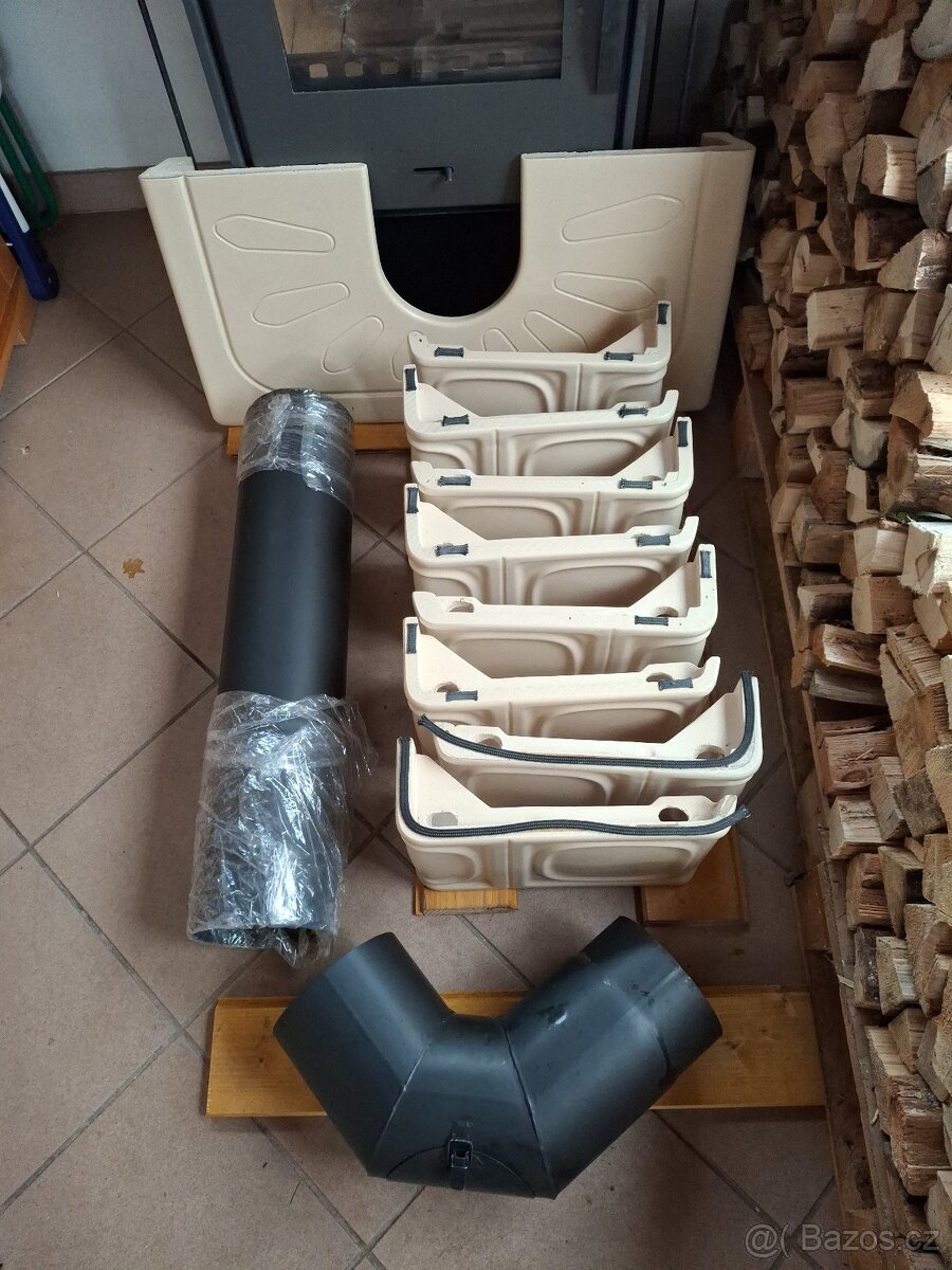 Krbová kamna ELDUR EKO Cappuccino - 7