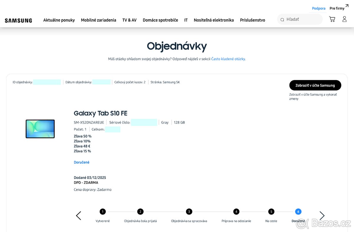 Nový Samsung Galaxy Tab S10 FE 128GB gray - 7