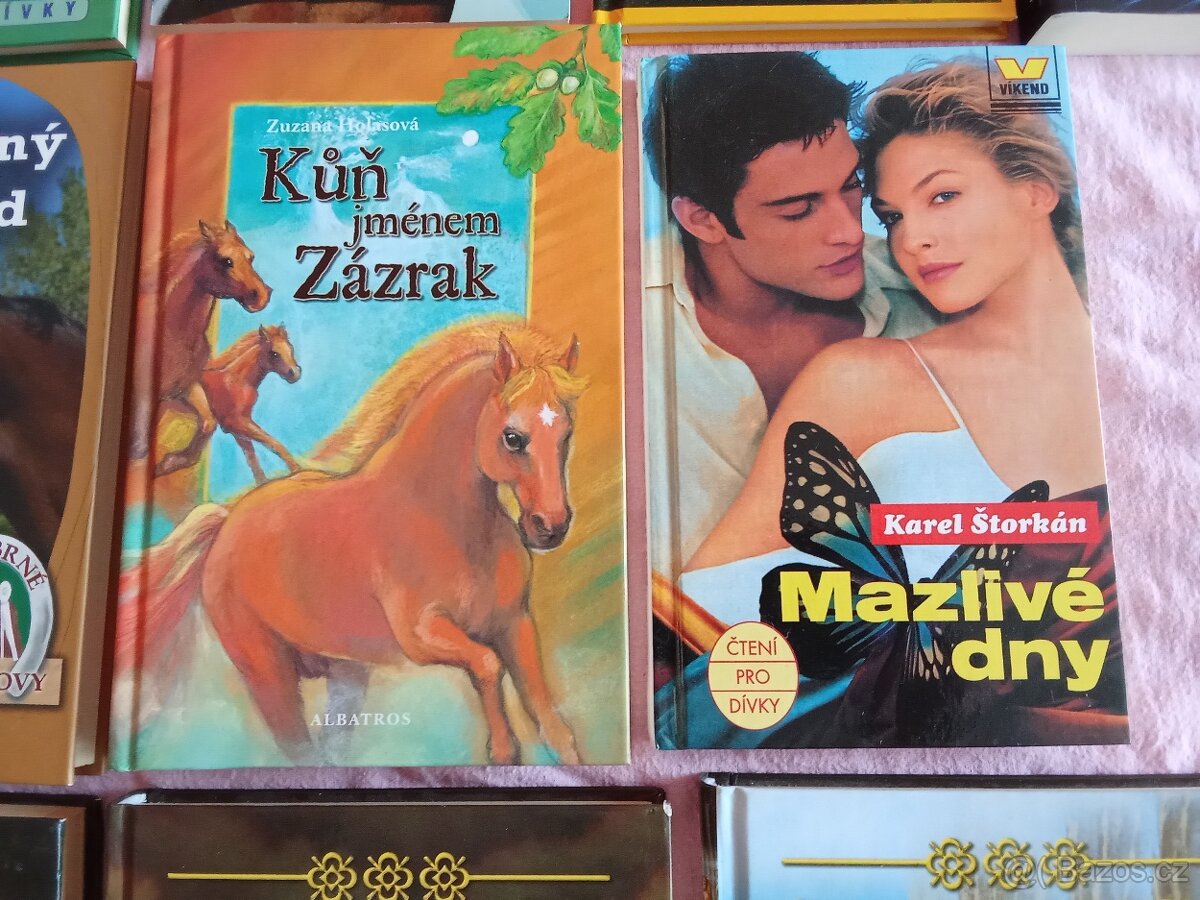 Mix knih pro dívky 4 - 7