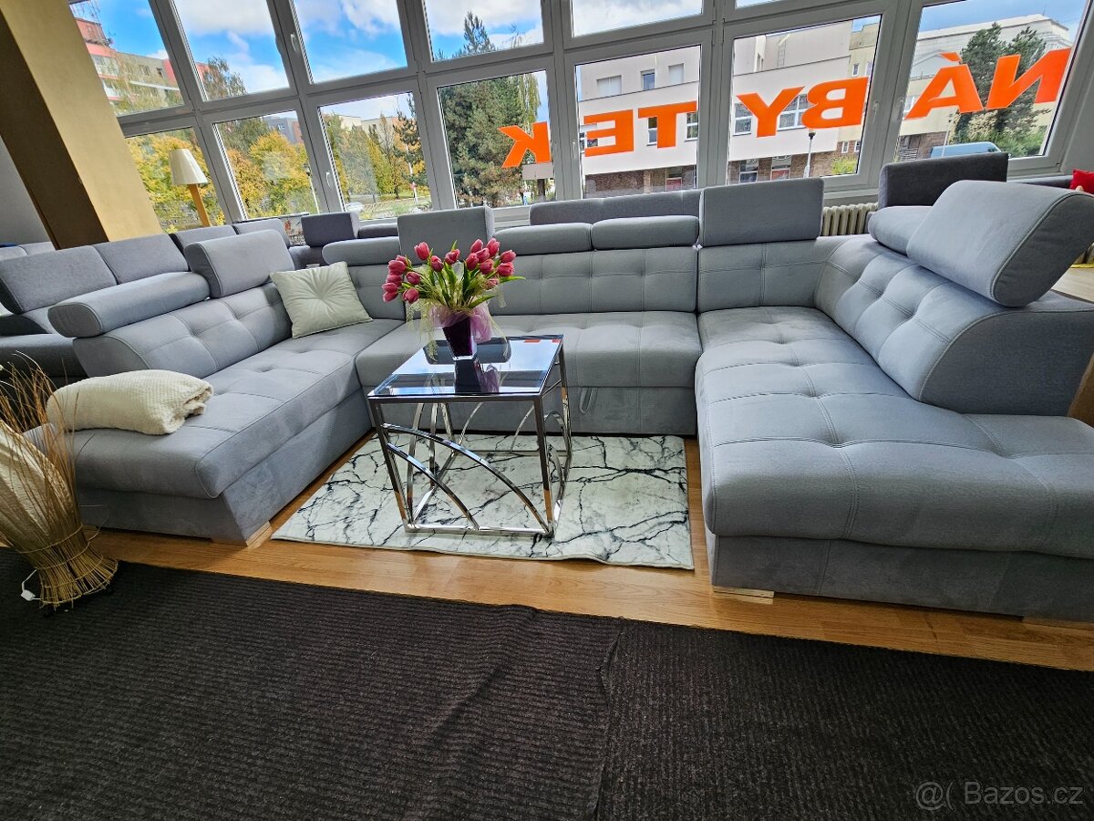 Rohová sedací souprava Angels "U" NOVINKA AKCE - 7