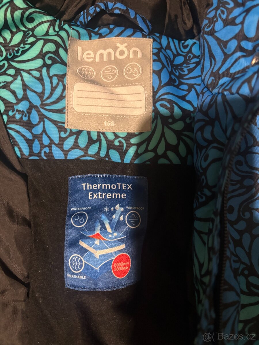 lyžařské oblečení vel.158 - 7