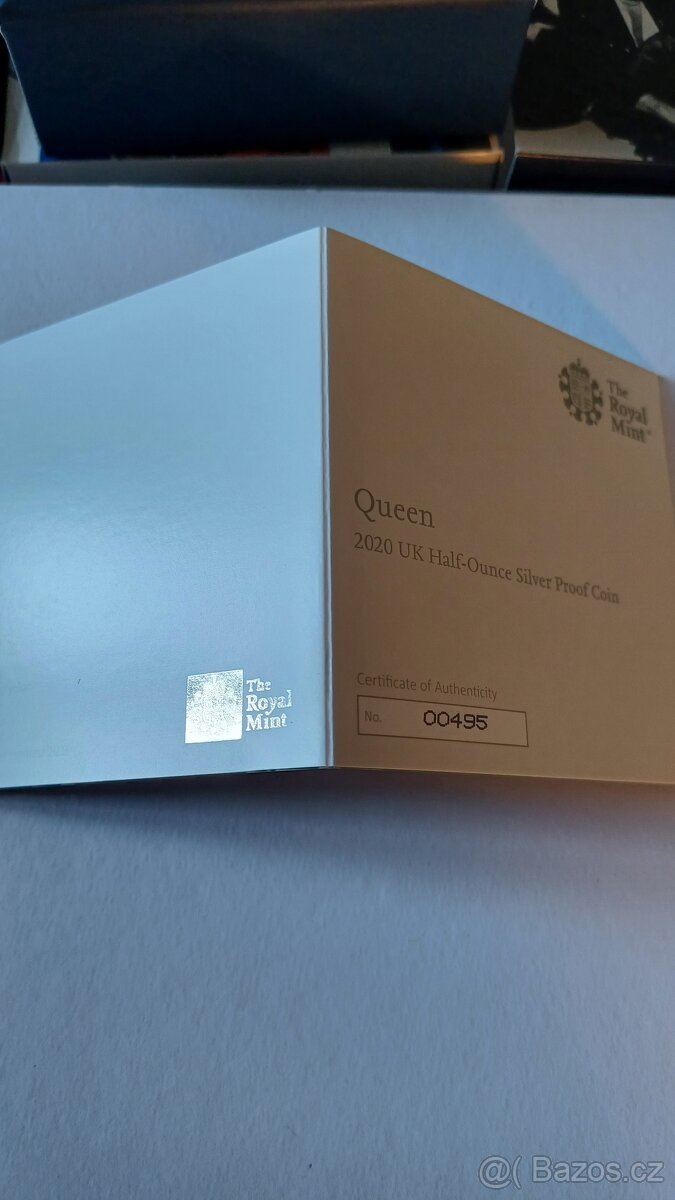 Qeen hudební legendy 1/2 Oz stříbro - 7