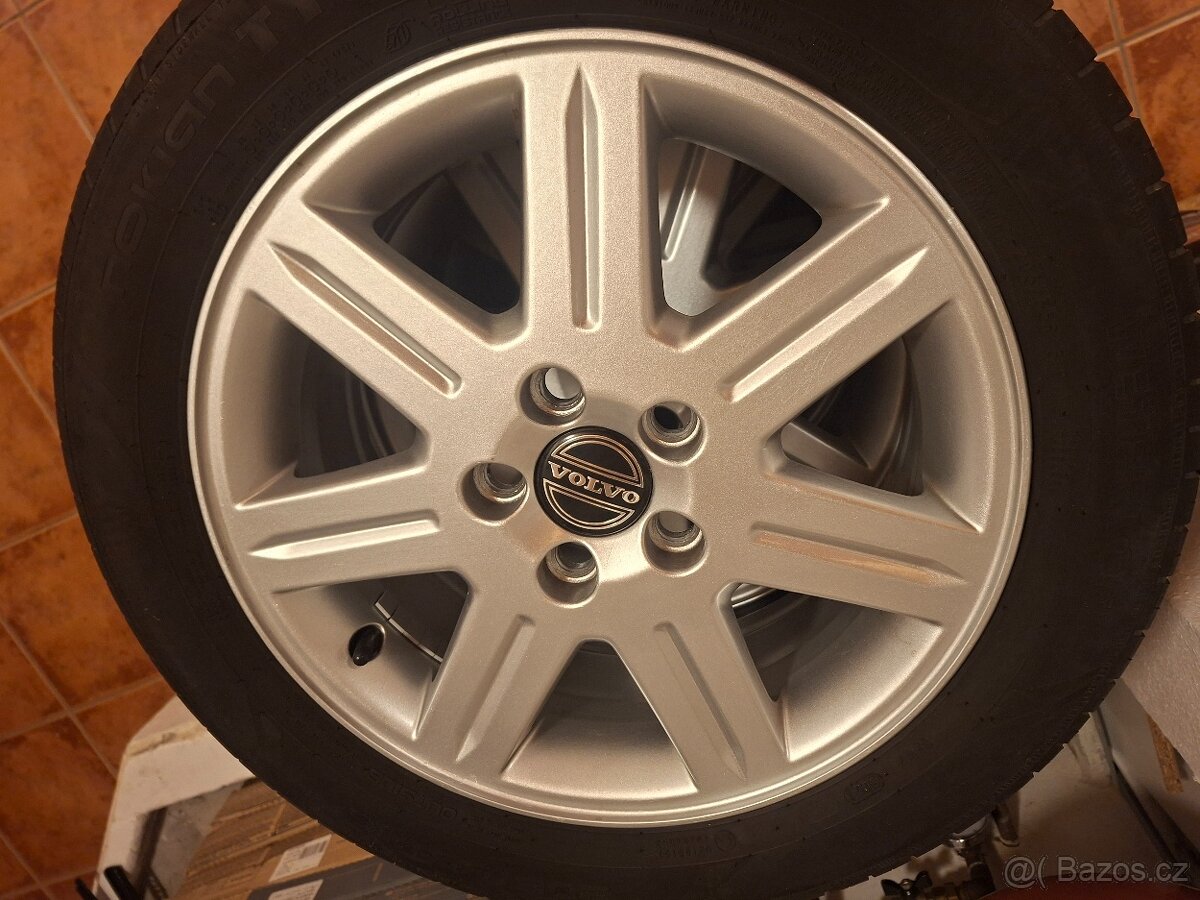 Volvo V50, 4x hliník disk včetně letní pneu - 7