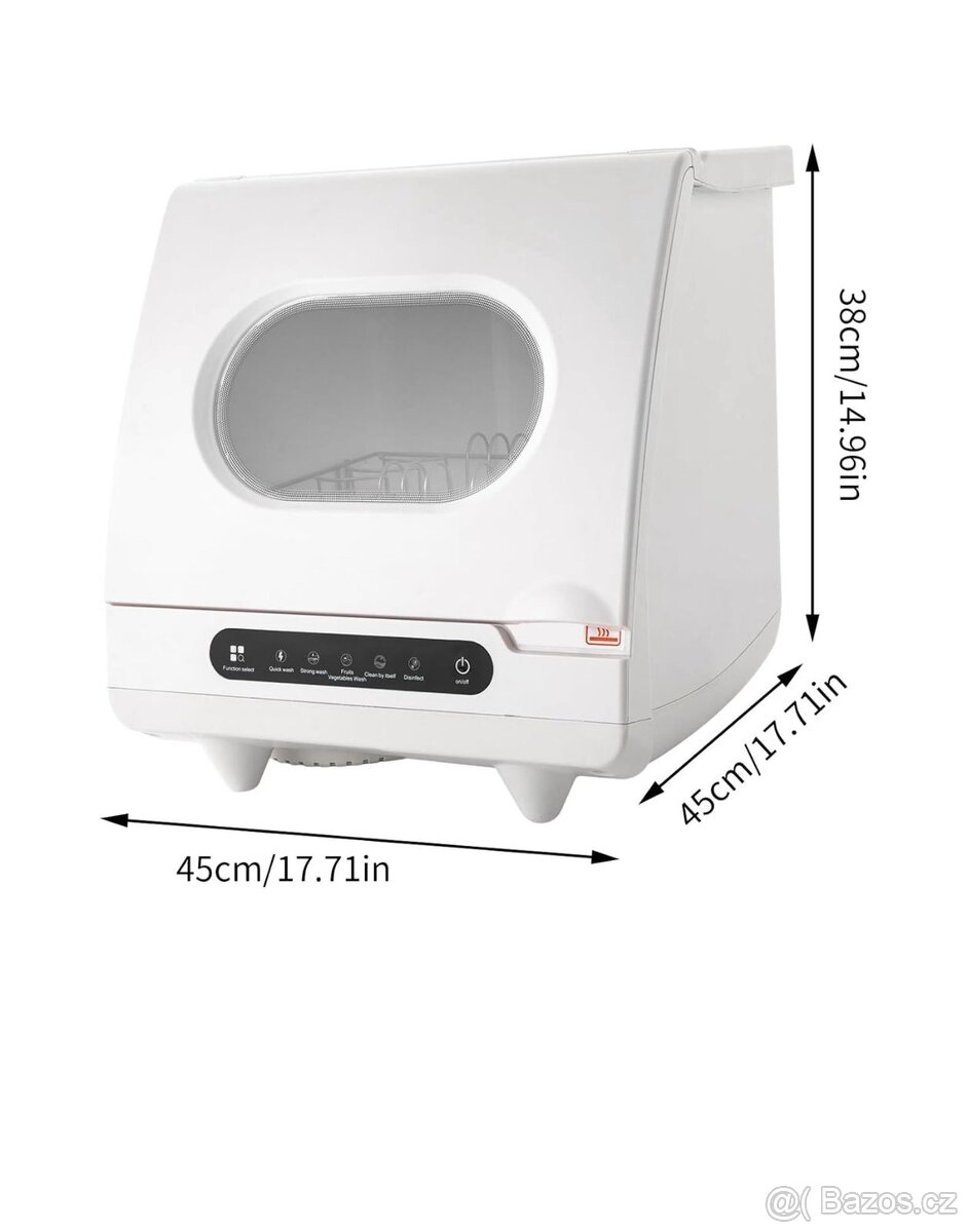 Myčka nádobí, 800 W, mini myčka - 7