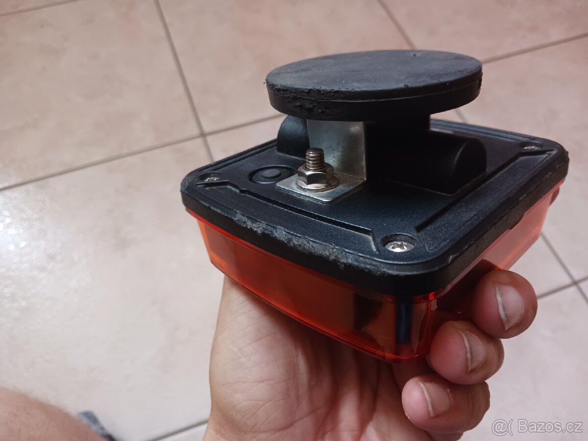 LED výstražné světlo, oranžové - 7