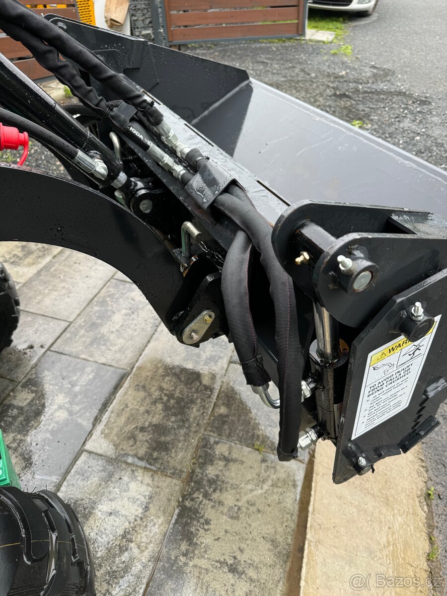 Klapačka, lžíce pro mininakladač, profi Wolverine - 7