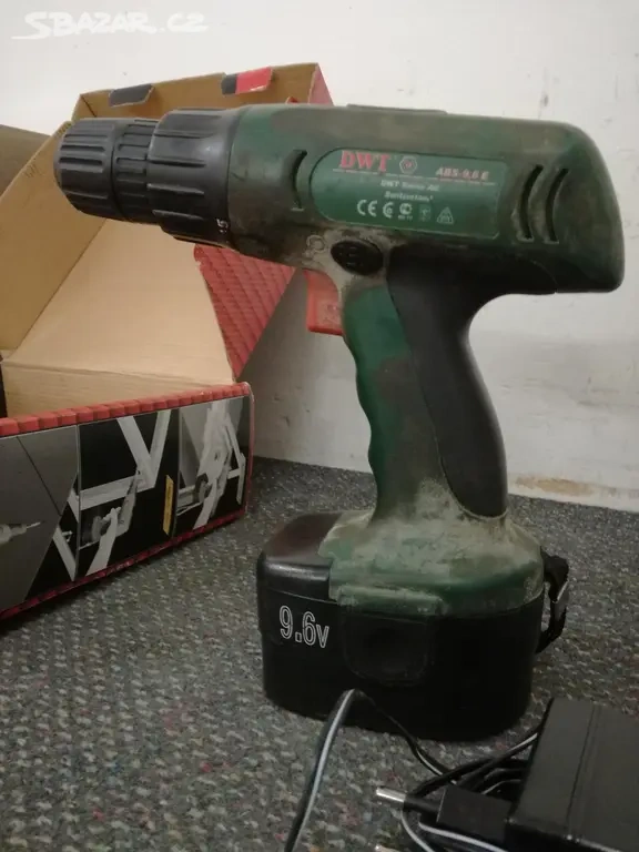 AKU vrtačka/šroubovák DWT ABS-9,6 E - 7