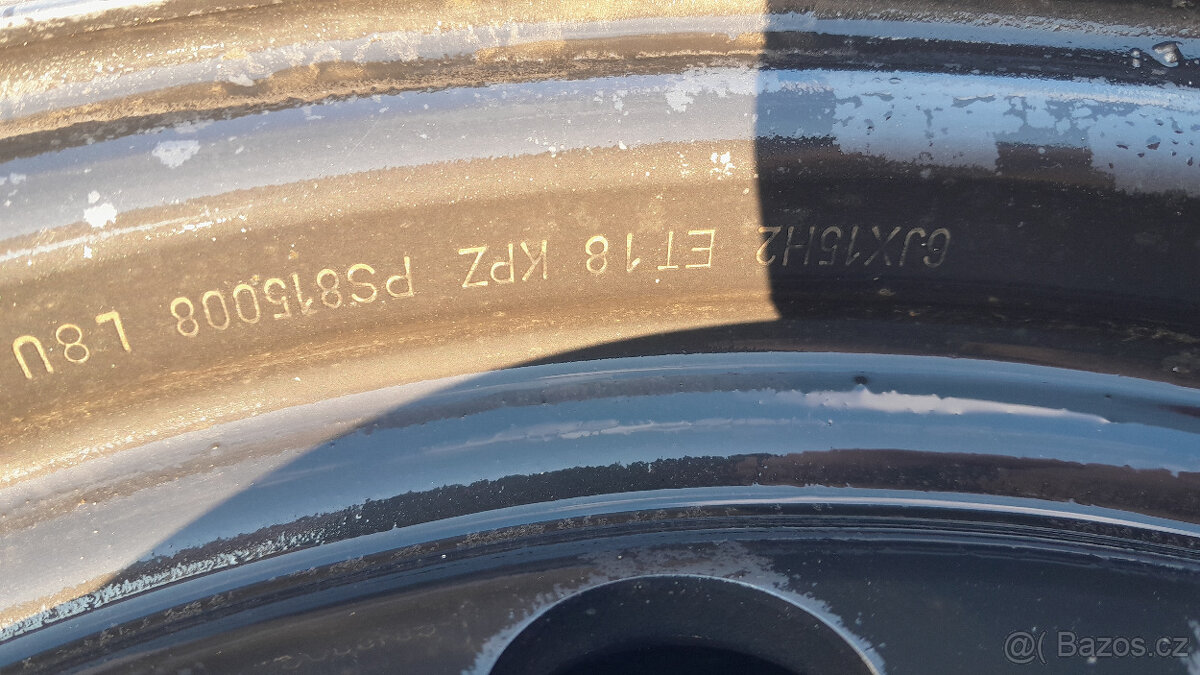 Sada superlehkých hliníkových kol 4x108 R15 - 7