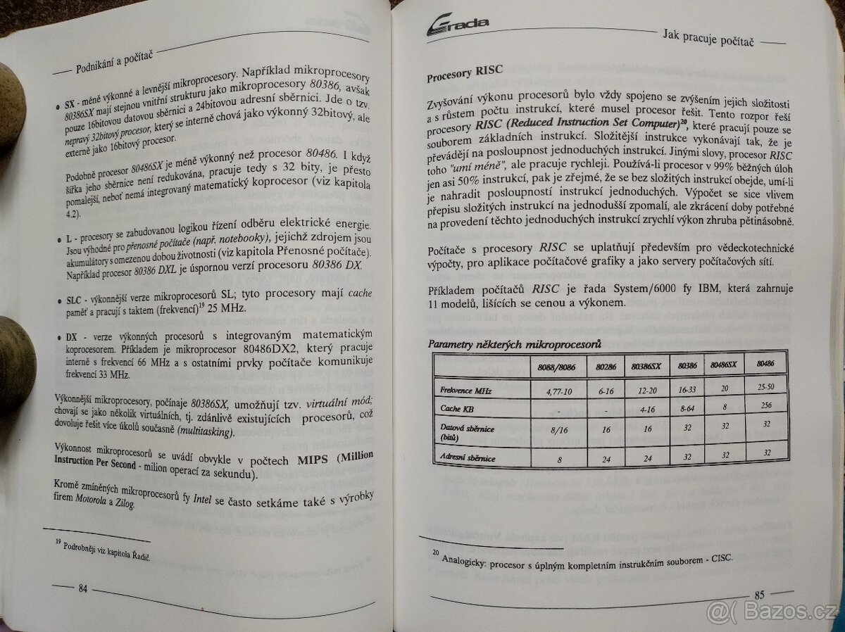 Počítačové učebnice 1. pol. 90. MS-DOS sestavy - 7