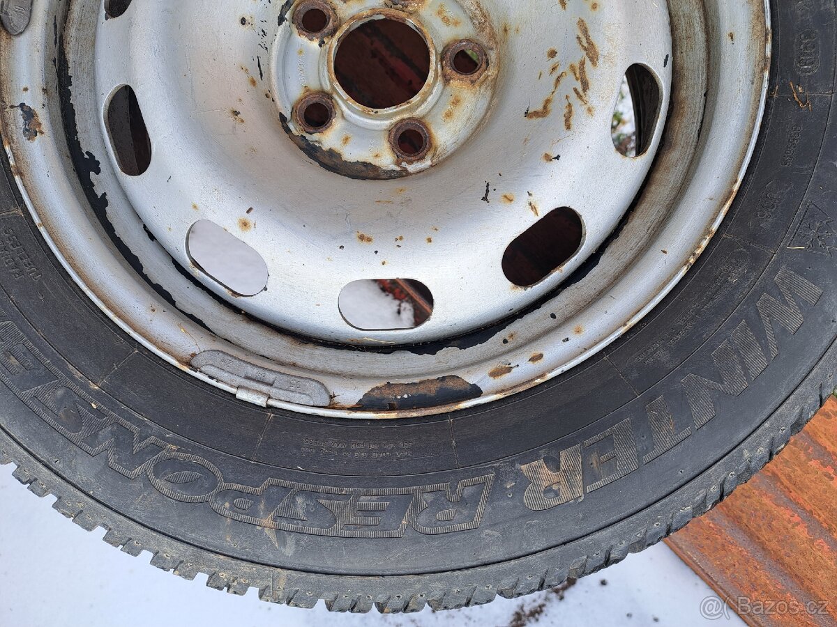 Zimni pneu vcetne disku cena za par - 7