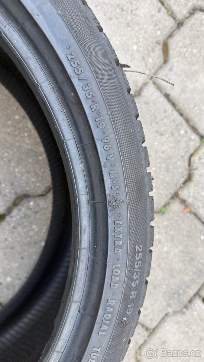 1ks zimní Continental 255/35/19 - 7