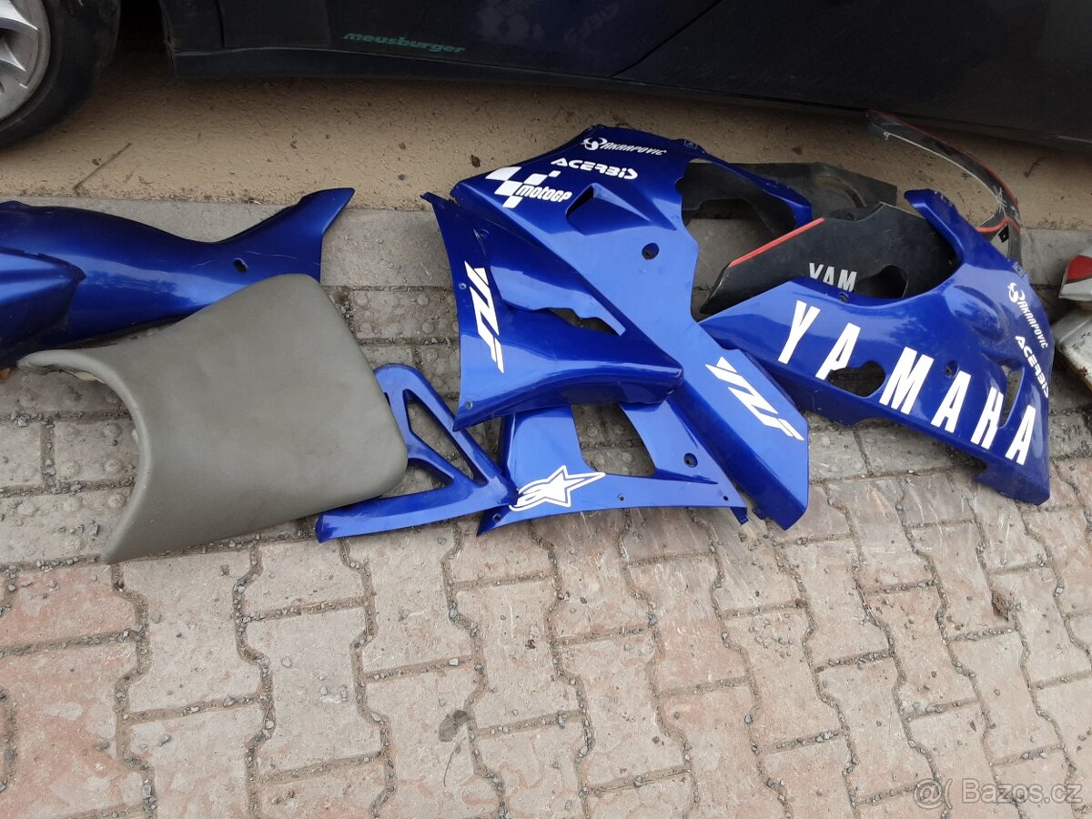Díly Yamaha R1 R6 yzf 750 yzf 1000/ kapoty nadrž plasty atd. - 7