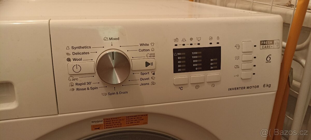 Pračka Whirlpool 6 Kg - 7