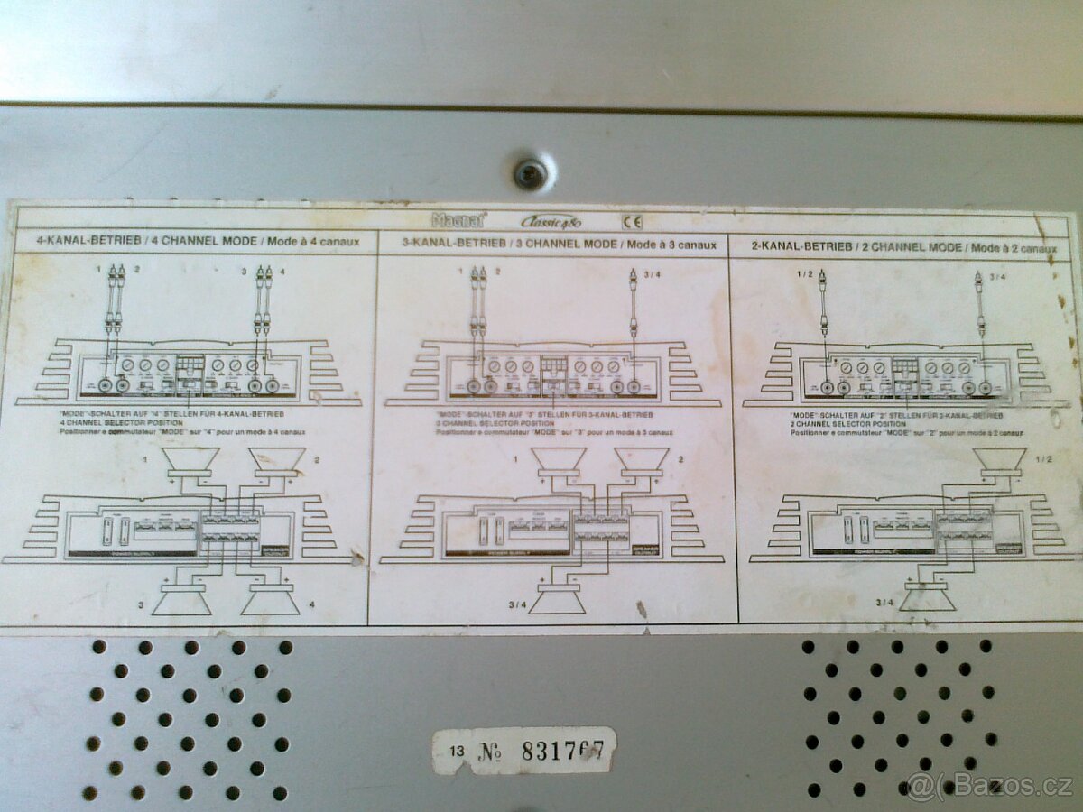 Prodám zesilovač MAGNAT - 7