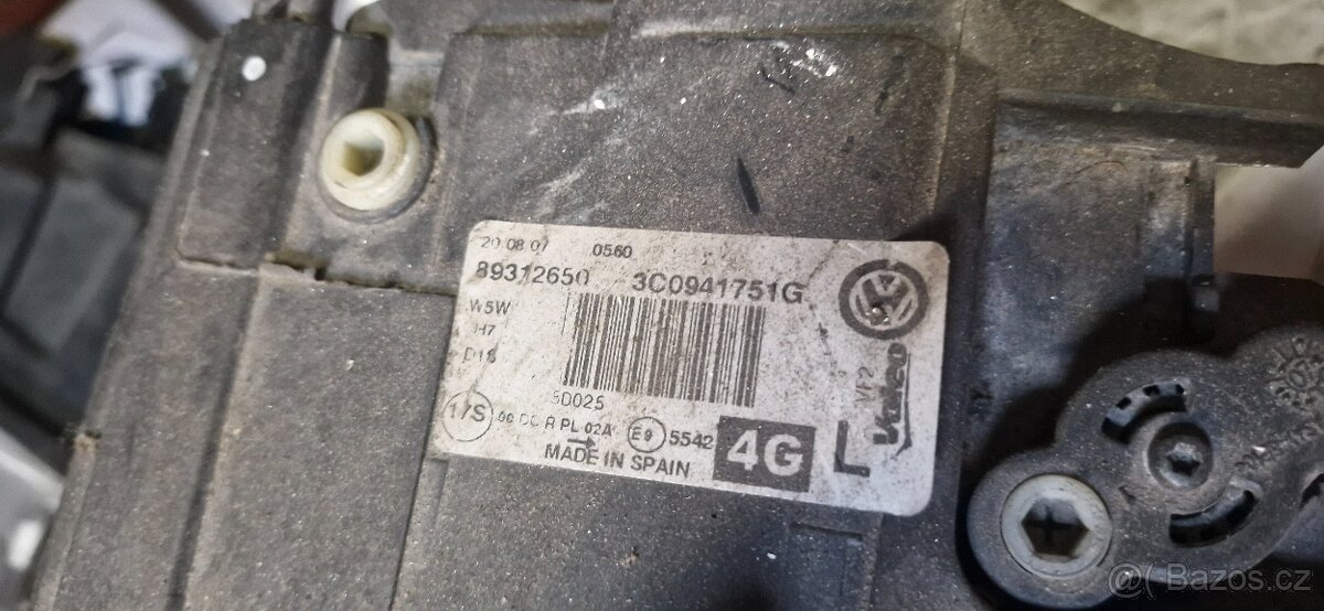 Leve predni svetlo vw passat b6 bi xenon - 7