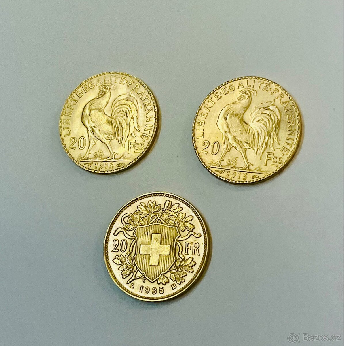 3x zlatá mince - 7