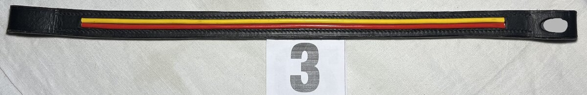 Čelenka na koně MIX černá KOMPLET SADA - 7