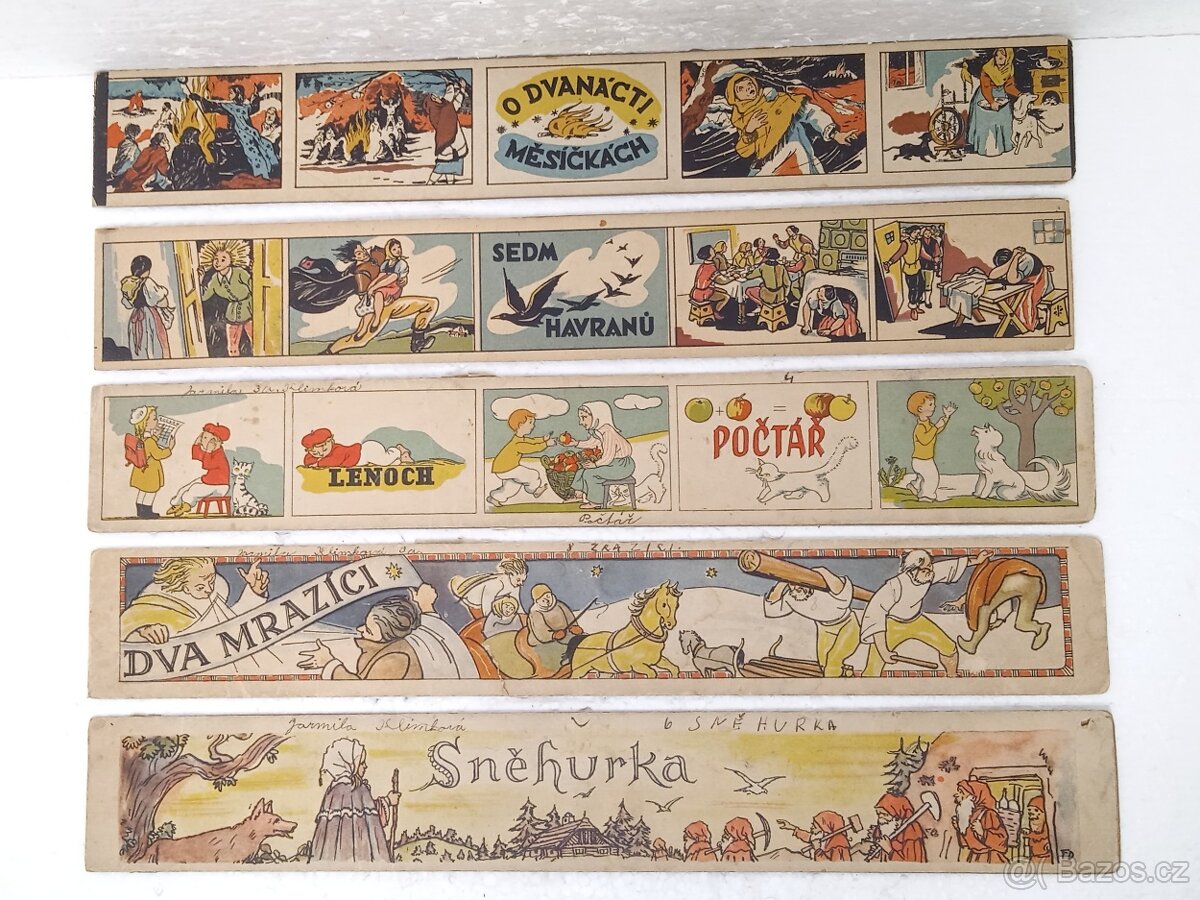 5x Retro pohádky do promítačky ČSSR - 7