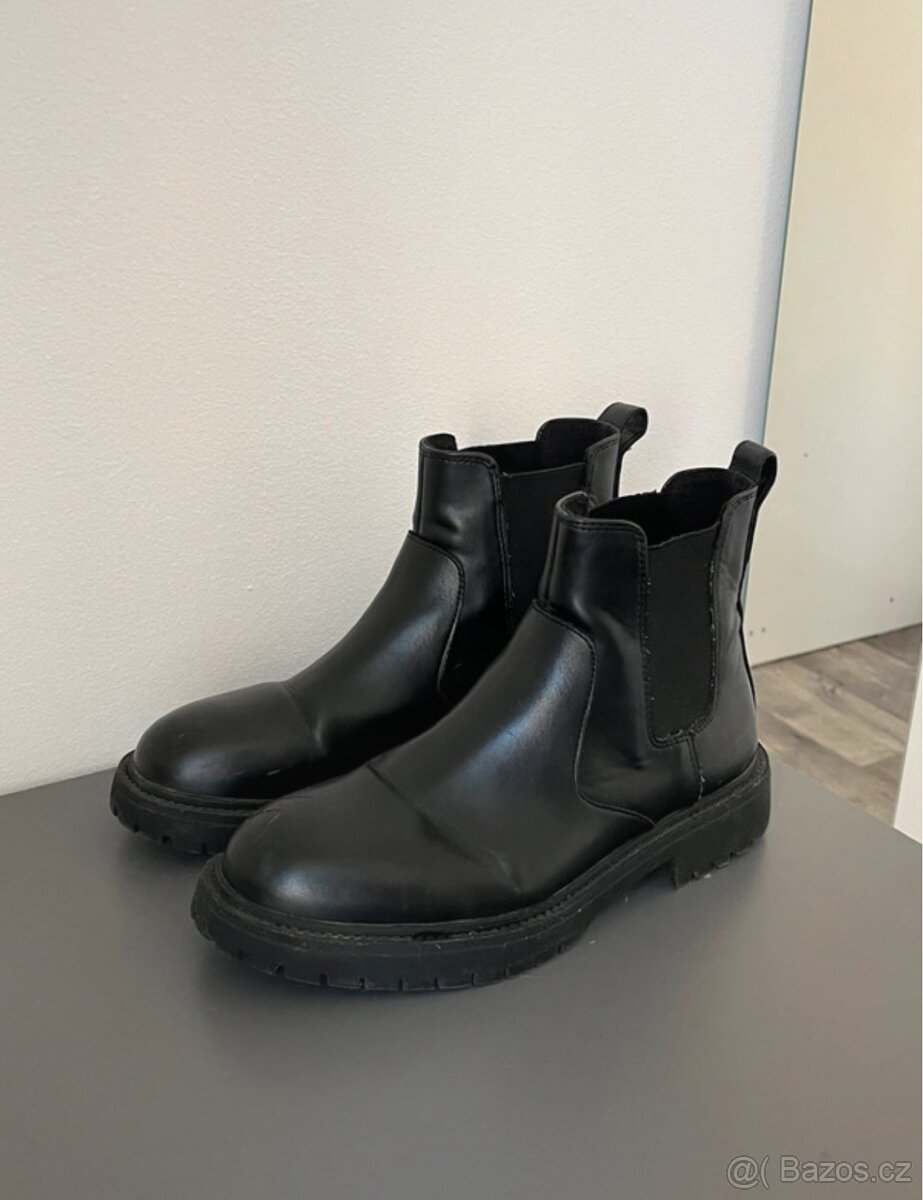 Pull&Bear boty dámské Chelsea - 7