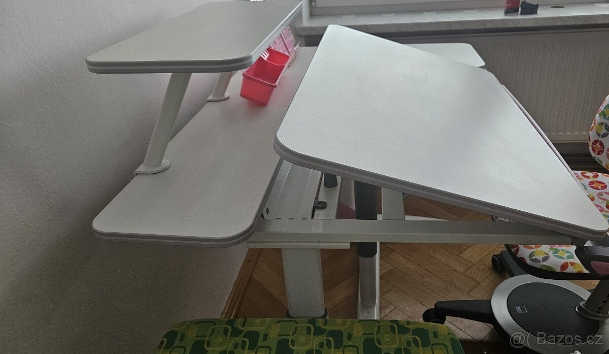 Rostoucí stůl Roland II, a box , židle zn. MOLL - 7